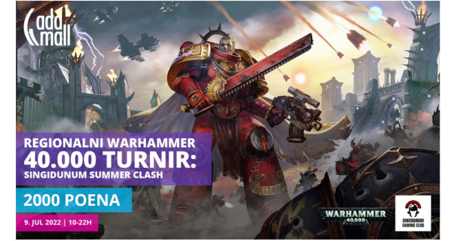 Warhammer 40.000 u Ada mall Shopping Centru