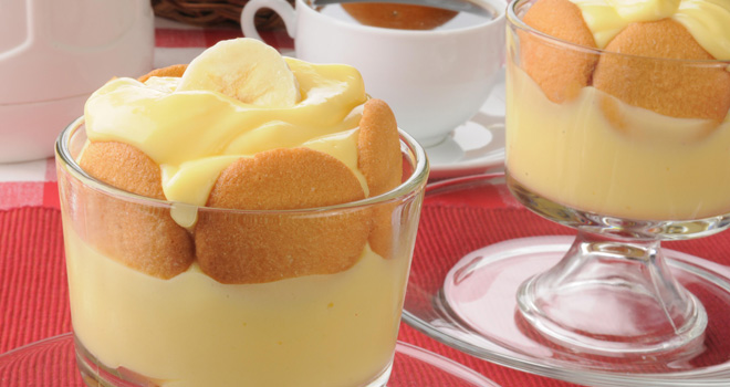 Brz desert: Puding od banane