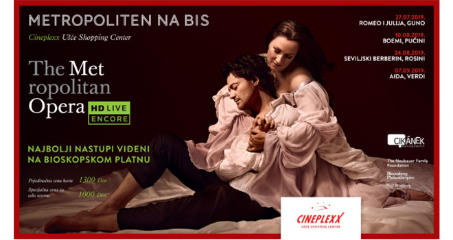 Cineplexx UŠĆE Shopping Center: Metropoliten na bis