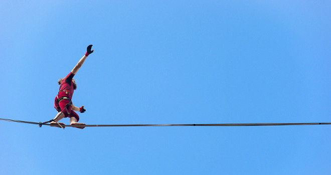 Podvig u Istanbulu: Prva osoba koja je na slackline traci prešla dva kontinenta