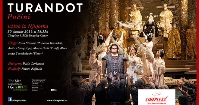 Turandot u Cineplexx-u