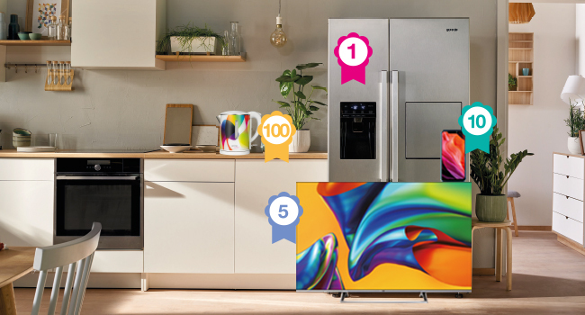 Duplirajte užitak uz Gorenje Side by side frižider!