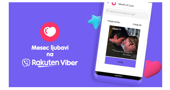 Reci "Volim te" na Viberu!
