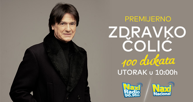 Nova pesma Zdravka Čolića premijerno na Naxi radiju
