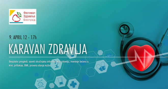 Karavan zdravlja u Ada Mall-u u subotu 9. aprila