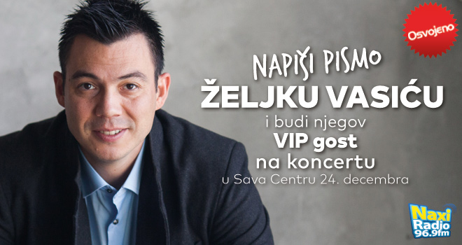 Budi VIP gost na koncertu Željka Vasića