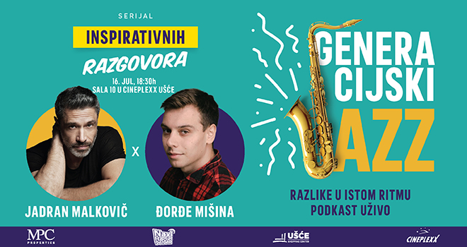 Generacijski Jazz: Jadran Malkovič i Đorđe Mišina u četvrtoj epizodi podkasta