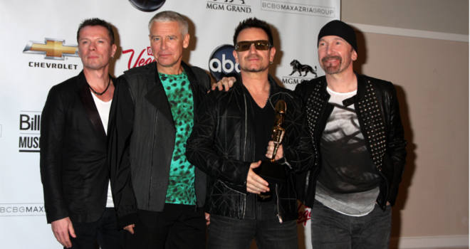 U2 dobitnici prestižnog priznanja