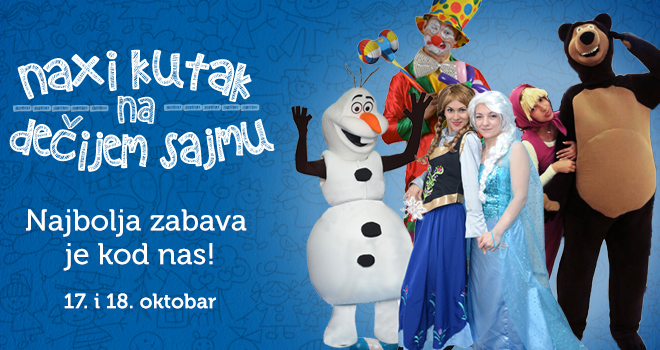 Naxi kutak na Dečijem sajmu