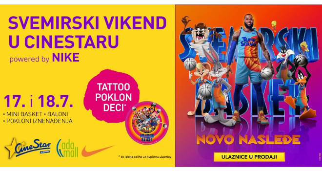 Svemirski basket stiže u Ada Mall
