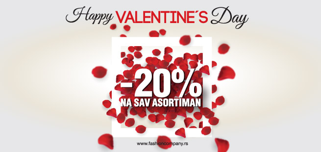 Valentine's day akcija