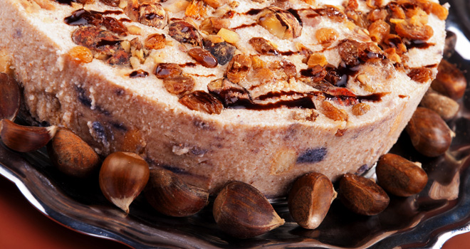 Posna kesten torta