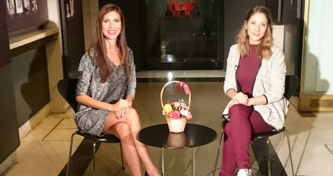 Glumica Milena Živanović u Portretu plus