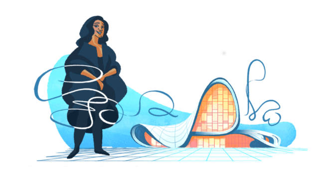 Google u čast Zahe Hadid