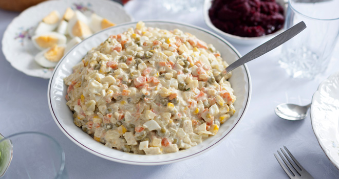 Ruska salata: Kraljica praznika