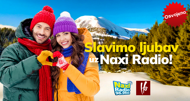 Slavimo ljubav uz Naxi radio!