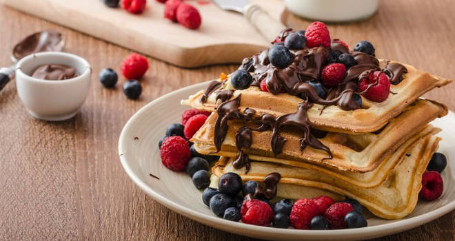 Domaći belgijski vafli