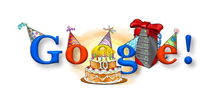 Google slavi rođendan