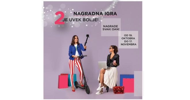 2 je uvek bolje u Rajićeva šoping centru