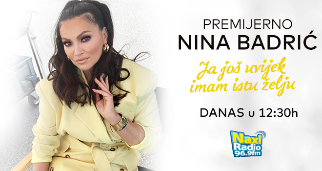 Premijera nove pesme Nine Badrić