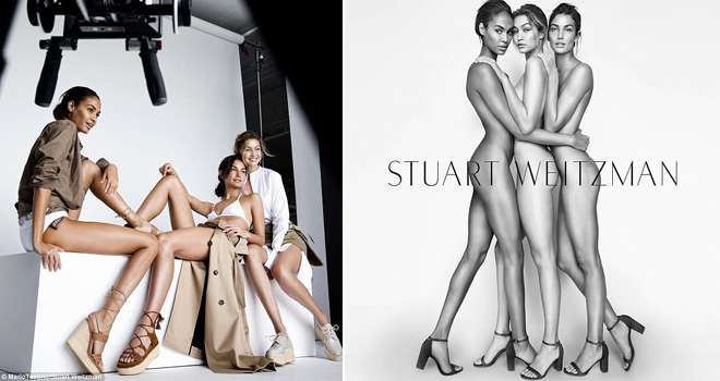 Gigi Hadid, Lili Aldridž i Džoan Smols u provokativnoj kampanji