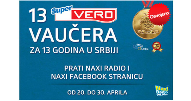 Osvoji Super Vero vaučere za kupovinu