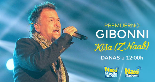 Novi Gibonnijev singl na Naxi radiju