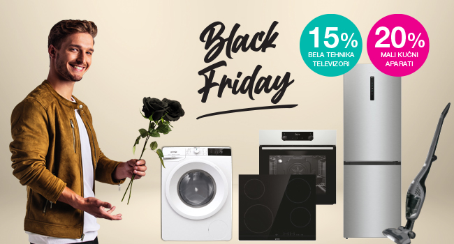Gorenje Black Friday je stigao!
