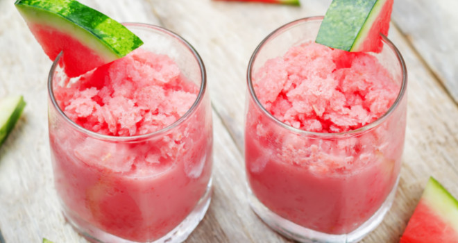 Granita od lubenice i pomorandže