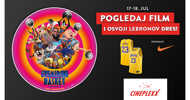 Svemirski basket u Cineplexx bioskopima
