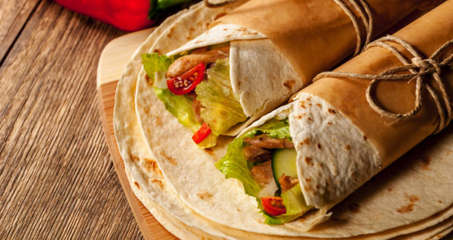 Tortilje sa povrćem