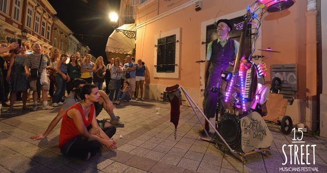 Višesatnim plesom završen 15. Festival uličnih svirača