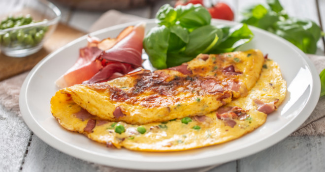 Omlet sa pršutom