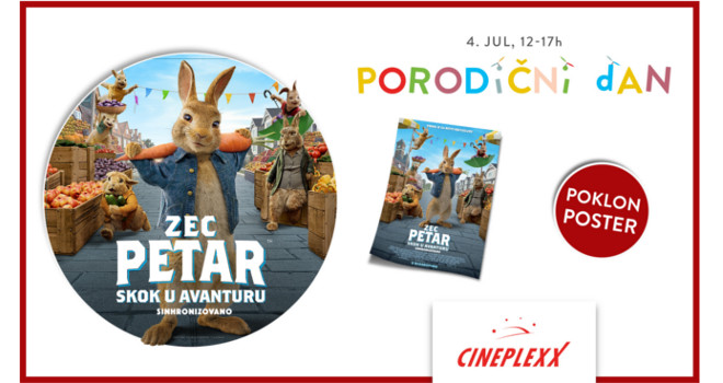 Porodični dan uz novu avanturu Zeca Petra