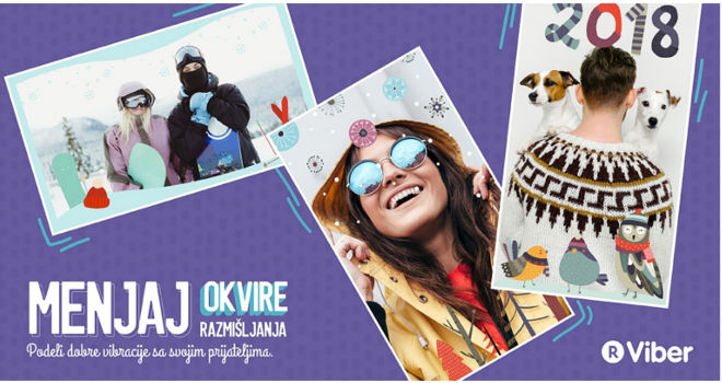 Novu godinu ste započeli srećniji nego ikad? Sigurno vam je neko to već poželeo – preko Vibera!