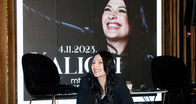 Kaliopi najavila koncert i predstavila spot za novu pesmu
