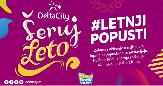 Finalna letnja sniženja u Delta Cityju