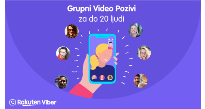 Grupni video pozivi na Viberu – aktivirani i za Srbiju