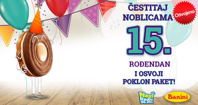 Osvoji slatki Banini paket Noblica