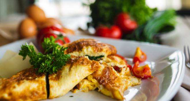 Omlet sa pršutom
