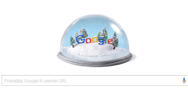 Google obeležio prvi dan zime