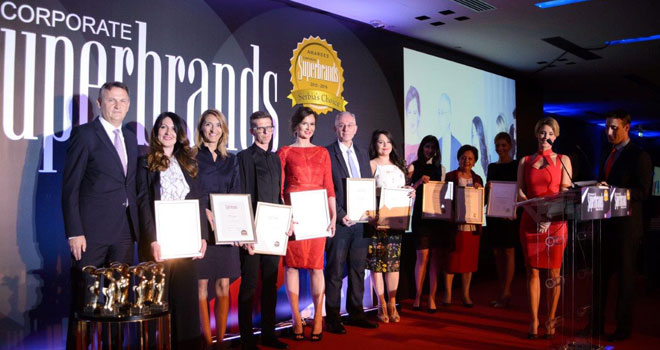 Dodeljena Superbrands priznanja