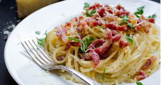 Špagete alla carbonara