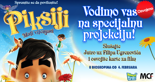 Osvoji karte za specijalnu projekciju filma Piksiji - Mali vilenjaci