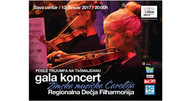 Zimska muzička čarolija u Sava Centru