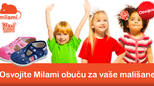 Osvojite Milami obuću za vaše mališane