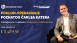 International School poklanja online predavanje poznatog Čarlsa Katera!