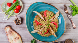 Salata od plavog patlidžana