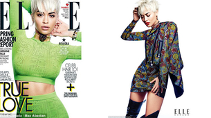 Rita Ora na naslovnici Elle magazina