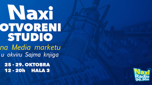 Naxi otvoreni studio na Media marketu